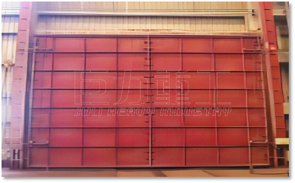 8×8×14m大型拋丸室