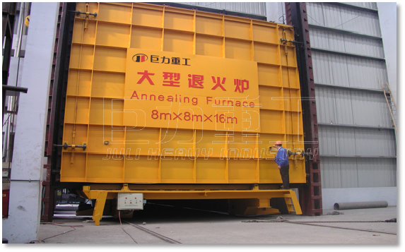 8×8×16m自動溫控大型退火爐